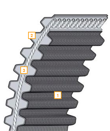 Double Sided Toothed Belt